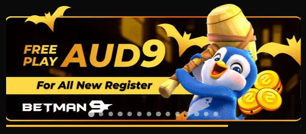 Free play AUD9 for new Betman Casino signups